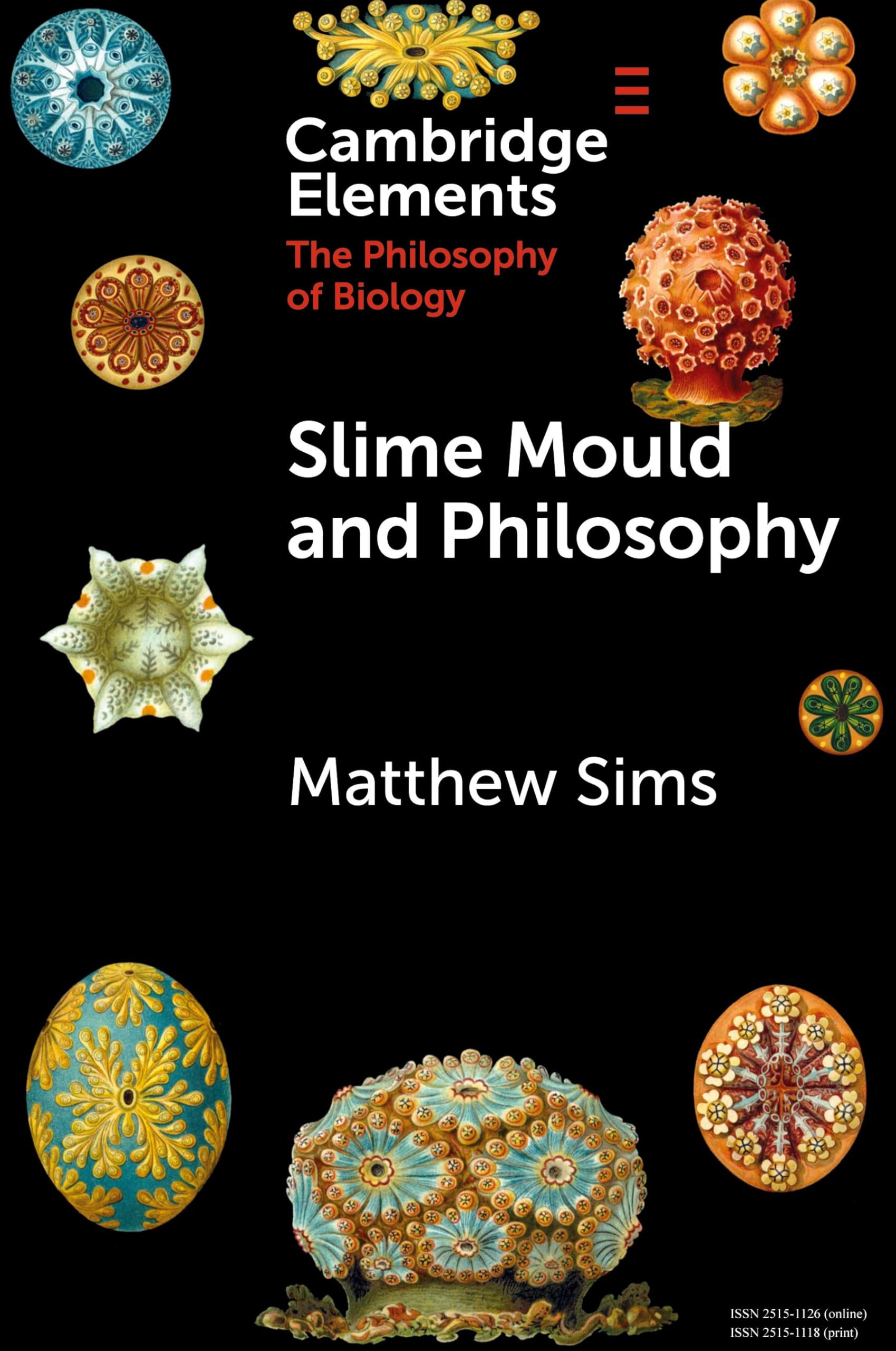 Matthew Sims Slime Mould And Philosophy (Elements In The Philosophy Of Biology)