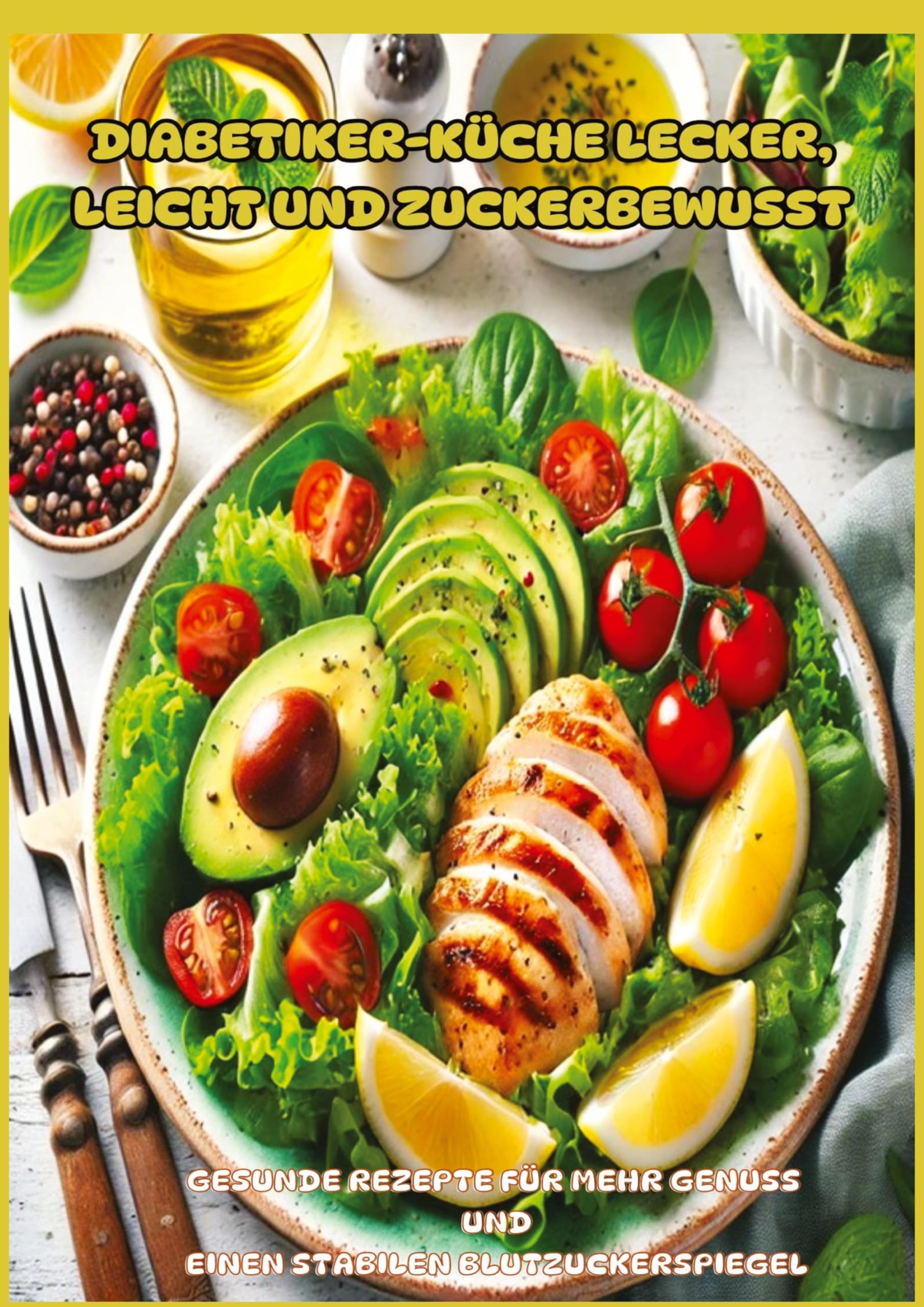 Diabetiker-Küche Lecker, leicht und zuckerbewusst: Gesunde Low-Carb-Rezepte für stabile Blutzuckerwerte und mehr Genuss im Alltag: Gesunde Rezepte für mehr Genuss und einen stabilen Blutzuckerspiegel