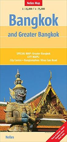 Bangkok and Greater Bangkok: 1:15.000/1:75.000 (Nelles)