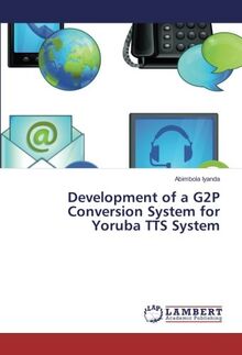 Development of a G2P Conversion System by Iyanda, Abimbola
