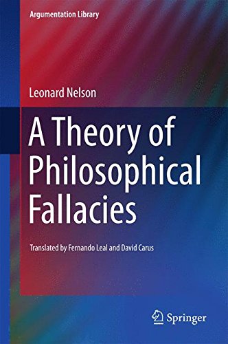 A Theory of Philosophical Fallacies (Argumentation Library)
