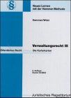 Verwaltungsrecht 3. 81 Karteikarten von Karl E. Hemmer | Buch | Zustand gut