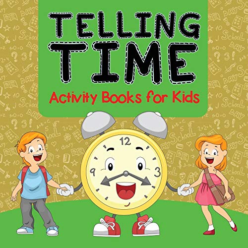 Baby Professor Telling Time Activity Books For Kids