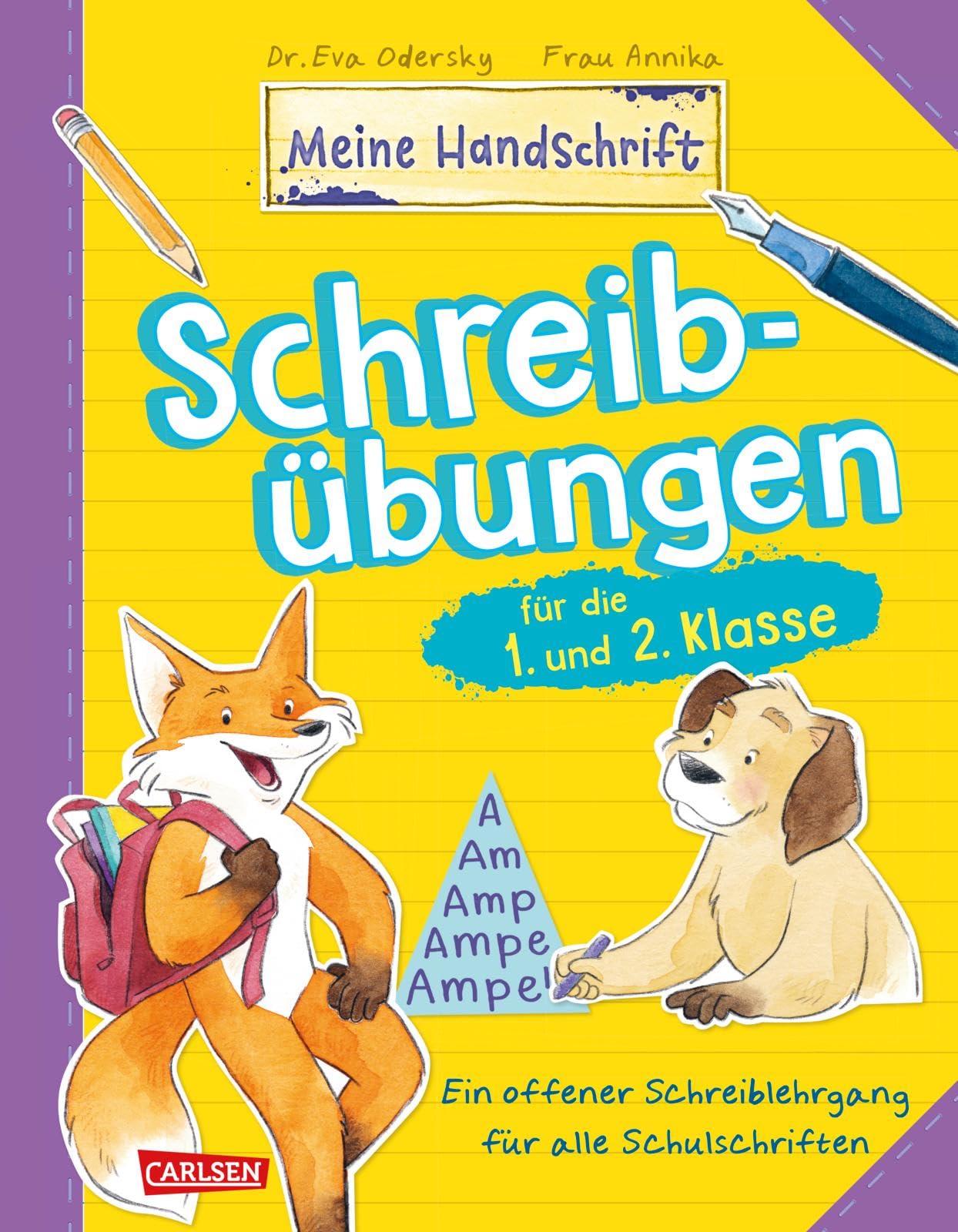Schreibübungen für die 1. und 2. Klasse: Ein offener Schreiblehrgang für alle Schulschriften | Schreiben lernen mit Aufgaben zum Üben und Wiederholen für Kinder zwischen 6-8 Jahren (Meine Handschrift)