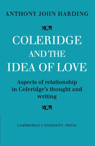Coleridge and the Idea of Love: Aspects of Relationship in Coleridge's Thought and Writing