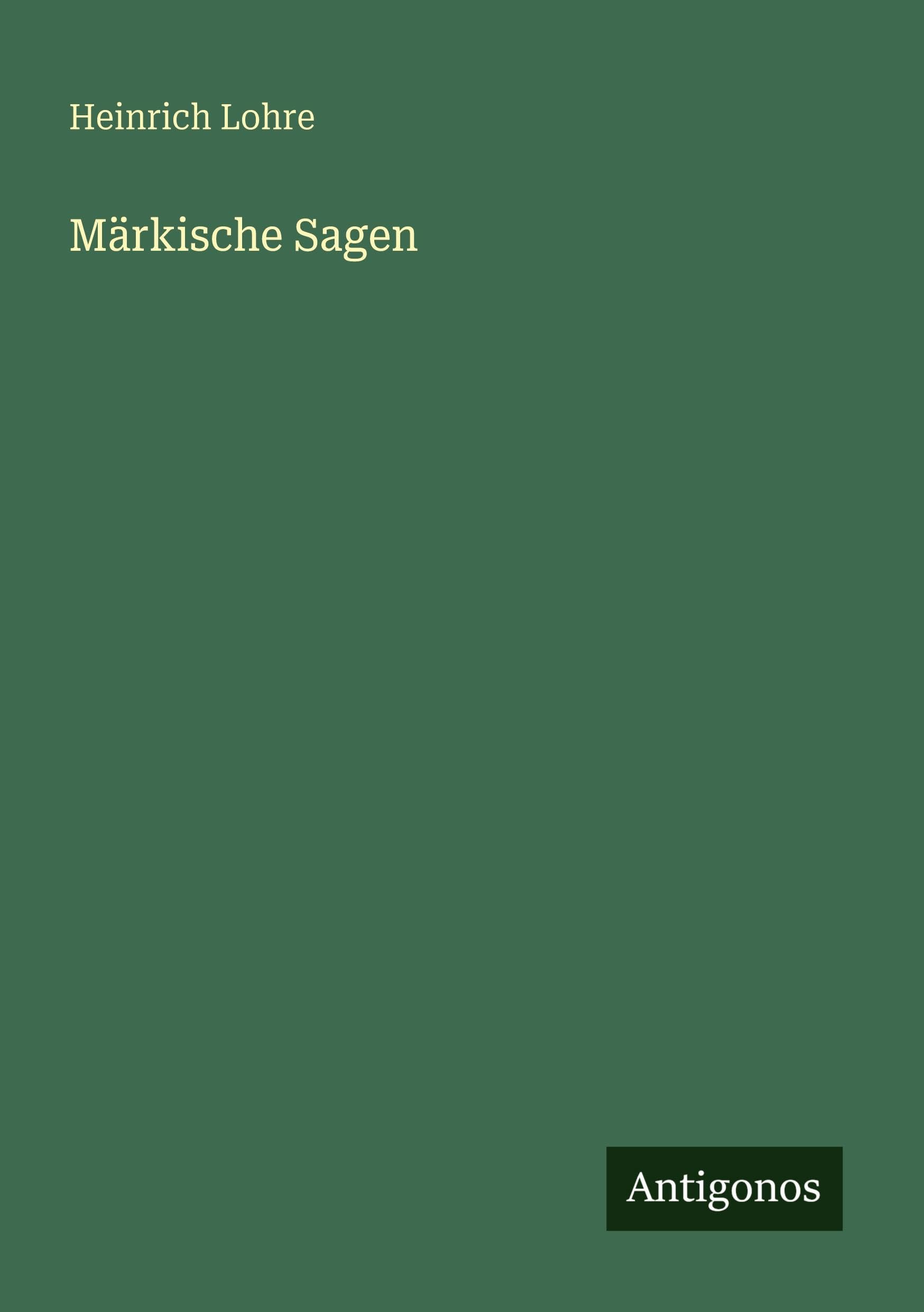Märkische Sagen