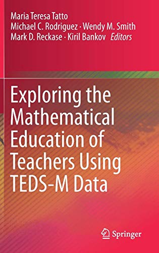 Exploring the Mathematical Education of Teachers Using TEDS-M Data