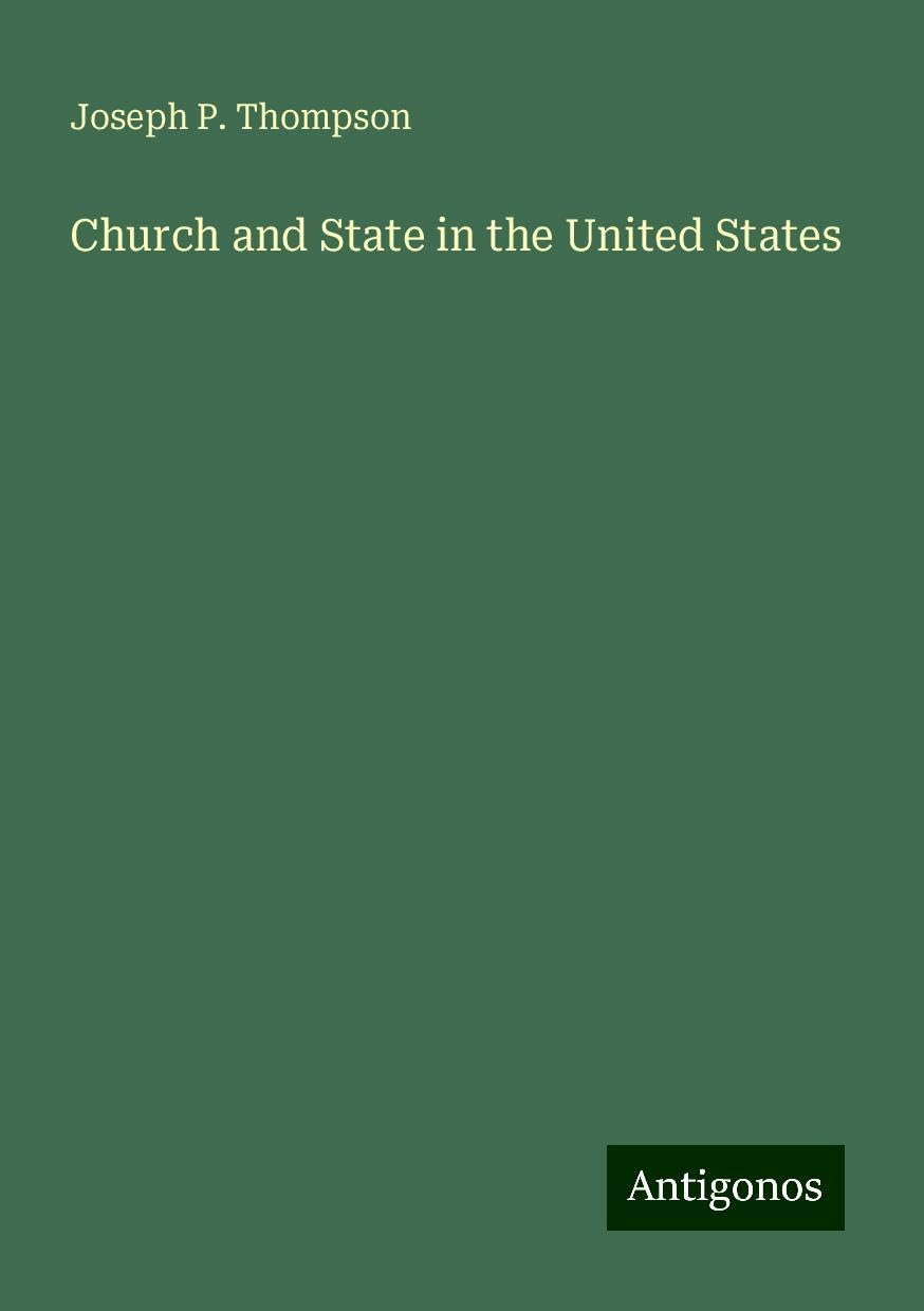 Church and State in the United States