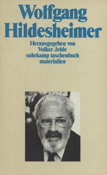 Suhrkamp-Taschenbuch, 2103 : Materialien: Wolfgang Hildesheimer