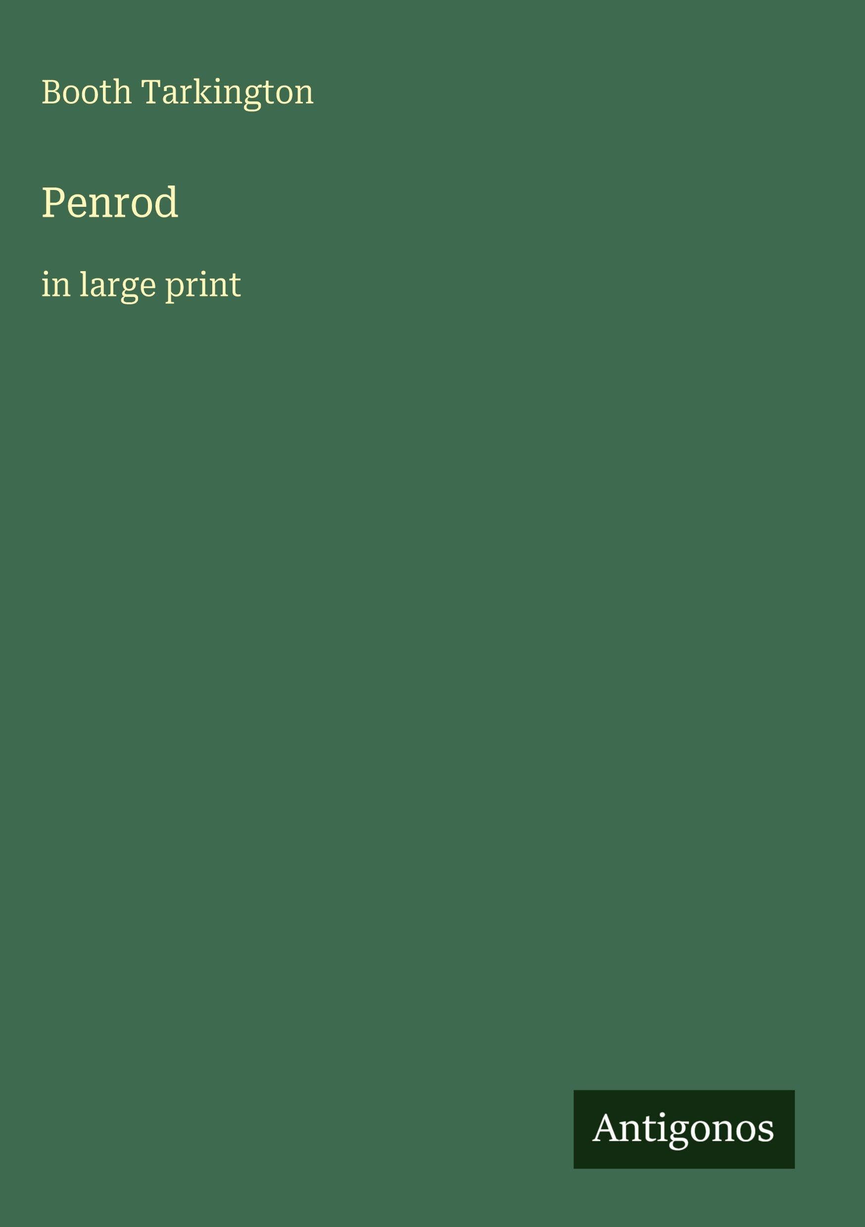 Penrod: in large print