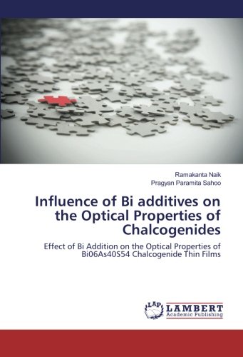 Influence of Bi additives on the Optical Properties of Chalcogenides: Effect of Bi Addition on the Optical Properties of Bi06As40S54 Chalcogenide Thin Films