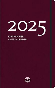 Kirchlicher Amtskalender 2025 – rot