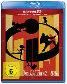 Die Unglaublichen 2 (+ Blu-ray 2D) (+ Bonus-Blu-ray)