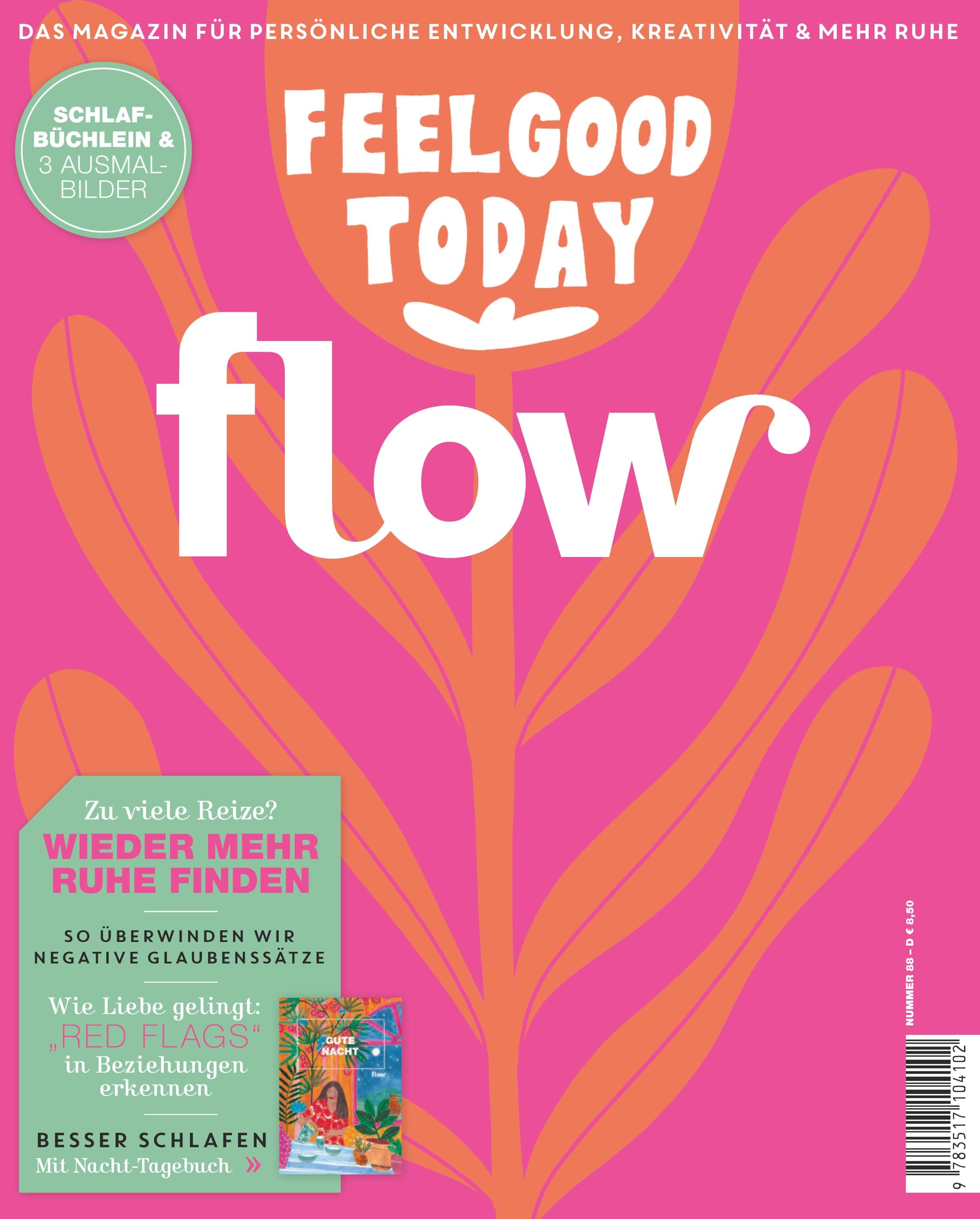 Flow Nummer 88 (2/2025): Das Magazin für persönliche Entwicklung, Kreativität & mehr Ruhe
