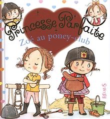 Zoé au poney-club