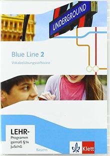 Blue Line 2. Ausgabe Bayern: Vokabelübungssoftware CD-ROM Klasse 6 (Blue Line. Ausgabe für Bayern ab 2017)