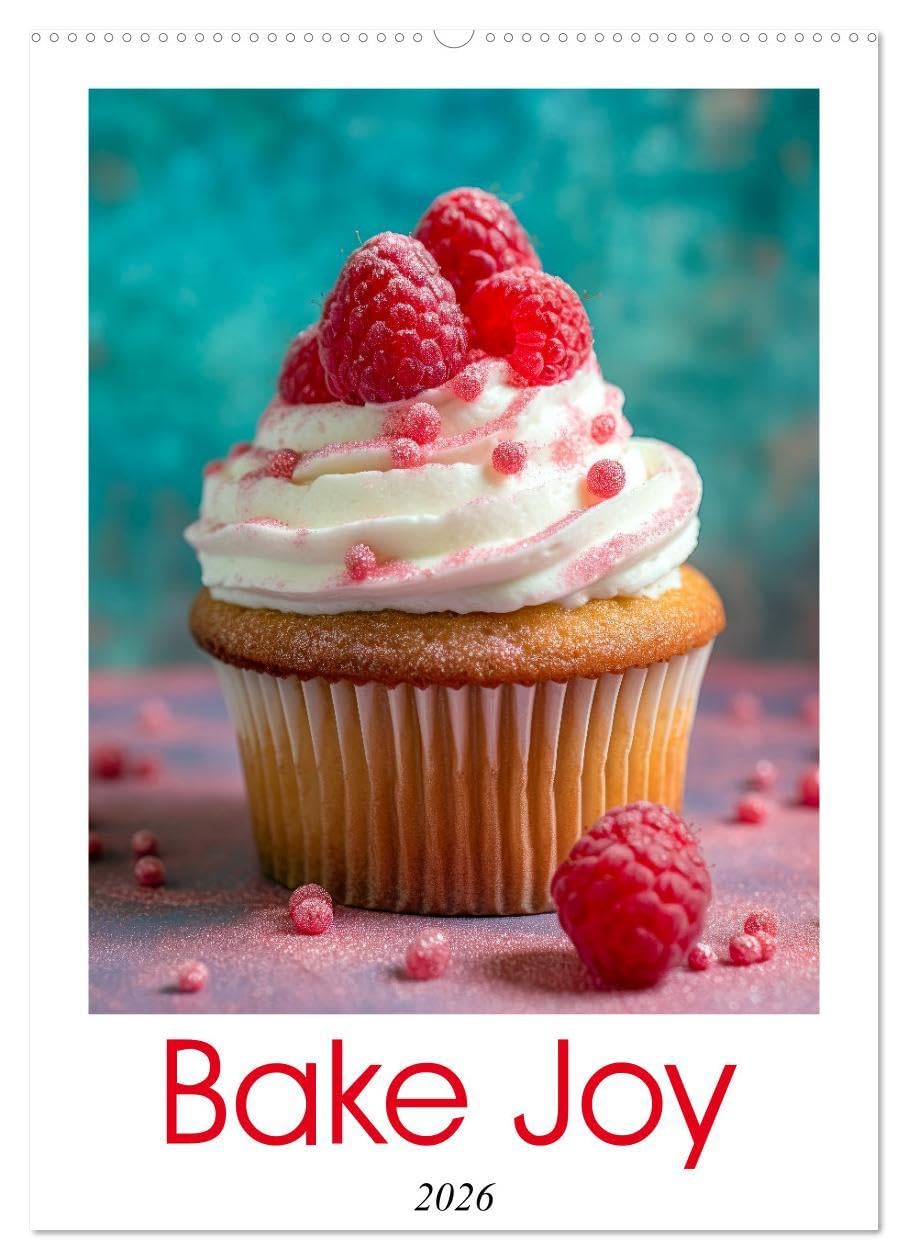 Bake Joy (Wall Calendar 2026 DIN A2 portrait), CALVENDO 12 Month Wall Calendar: Embark on a delightful journey through the enchanting world of Bake ... in a plethora of irresistible flavors.