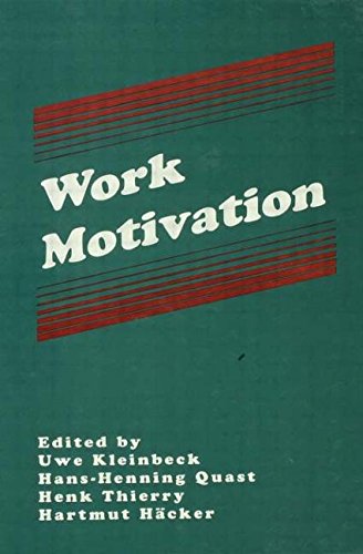 Work Motivation (Applied Psychology Series)