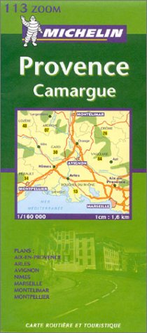 Michelin Karten, Bl.113 : Provence, Camargue, französische Ausgabe (Cartes Zoom)