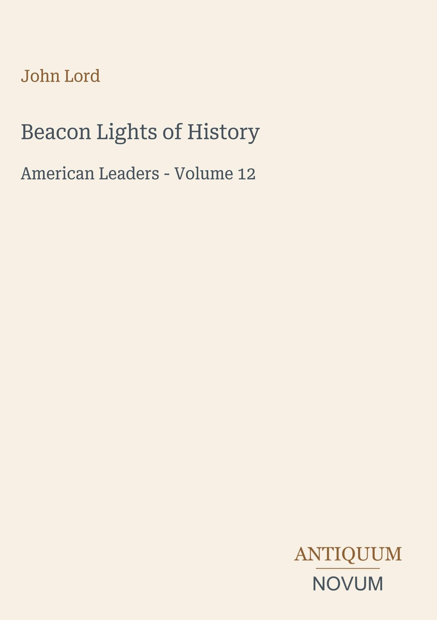 Beacon Lights of History