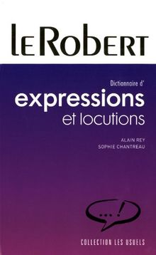 Dictionnaire des expressions et locutions