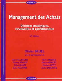 Management des Achats, 2e ed. von Bruel Olivier | Buch | Zustand gut