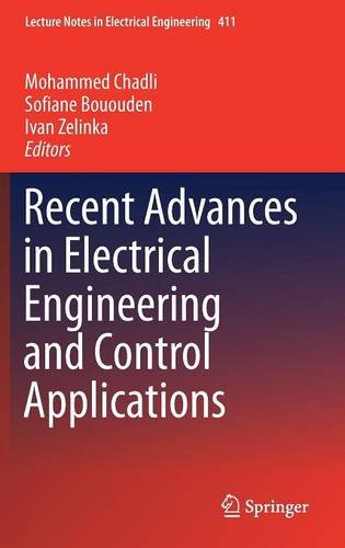 Recent Advances in Electrical Engineering and Control Applications (Lecture Notes in Electrical Engineering)