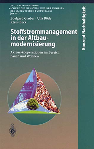 Stoffstrommanagement in der Altbaumodernisierung: Akteurskooperationen im Bereich Bauen und Wohnen (Konzept Nachhaltigkeit) (German Edition)