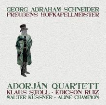 Georg Abraham Schneider von Adorjan Quartett  | CD | Zustand sehr gut