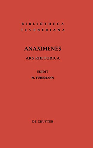 Ars Rhetorica (Bibliotheca Teubneriana)