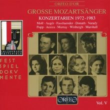 Große Mozartsänger Vol. 5 (Konzertarien 1972-1983)