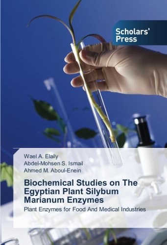 Biochemical Studies on The Egyptian Plant Silybum Marianum Enzymes: Plant Enzymes for Food And Medical Industries