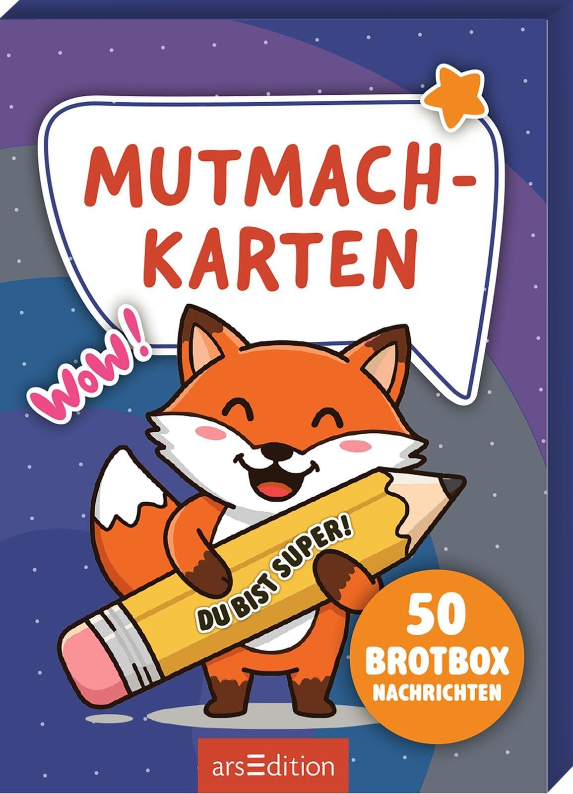 Mutmachkarten | 50 Brotboxnachrichten