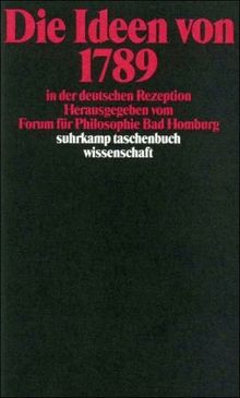 Die Ideen von 1789 in der deutschen Rezeption (suhrkamp taschenbuch wissenschaft) | Buch | Zustand gut