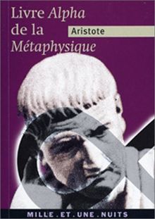 Livre alpha de la Métaphysique