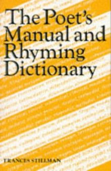 The Poet´s Manual And Rhyming Dictionary
