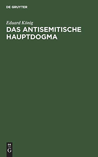 Das antisemitische Hauptdogma