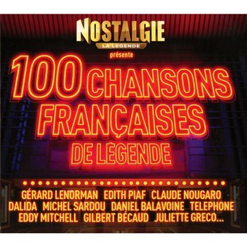 Nostalgie : Les 100 Plus Belles Chansons Fran&ccedil;aises (5 CD)