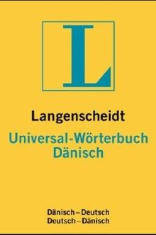 Langenscheidts Universalwörterbuch Dänisch-Deutsch Deutsch-Dänisch