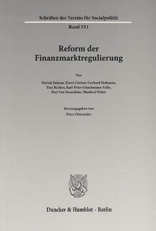Reform der Finanzmarktregulierung
