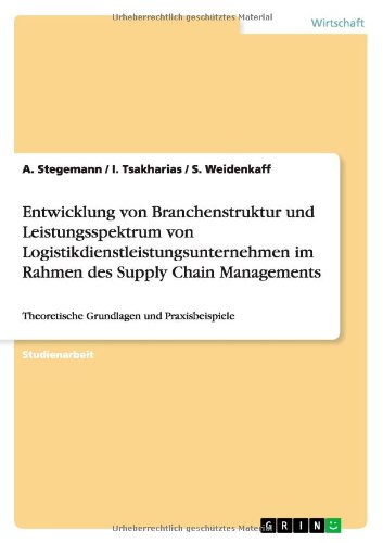 Entwicklung von Branchenstruktur und Leistungsspektrum von Logistikdienstleistungsunternehmen im Rahmen des Supply Chain Managements: Theoretische Grundlagen und Praxisbeispiele