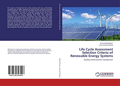 Life Cycle Assessment Selection Criteria of Renewable Energy Systems: Quality and Economic Comparison