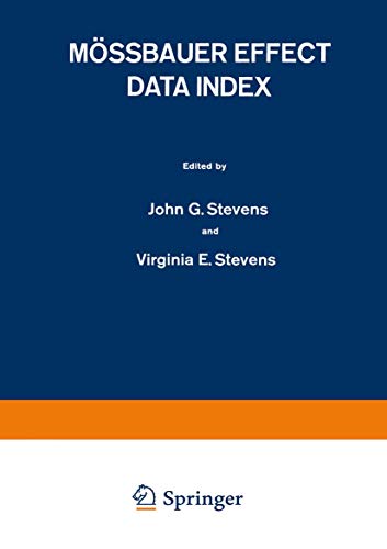 Mössbauer Effect Data Index: Covering the 1973 Literature