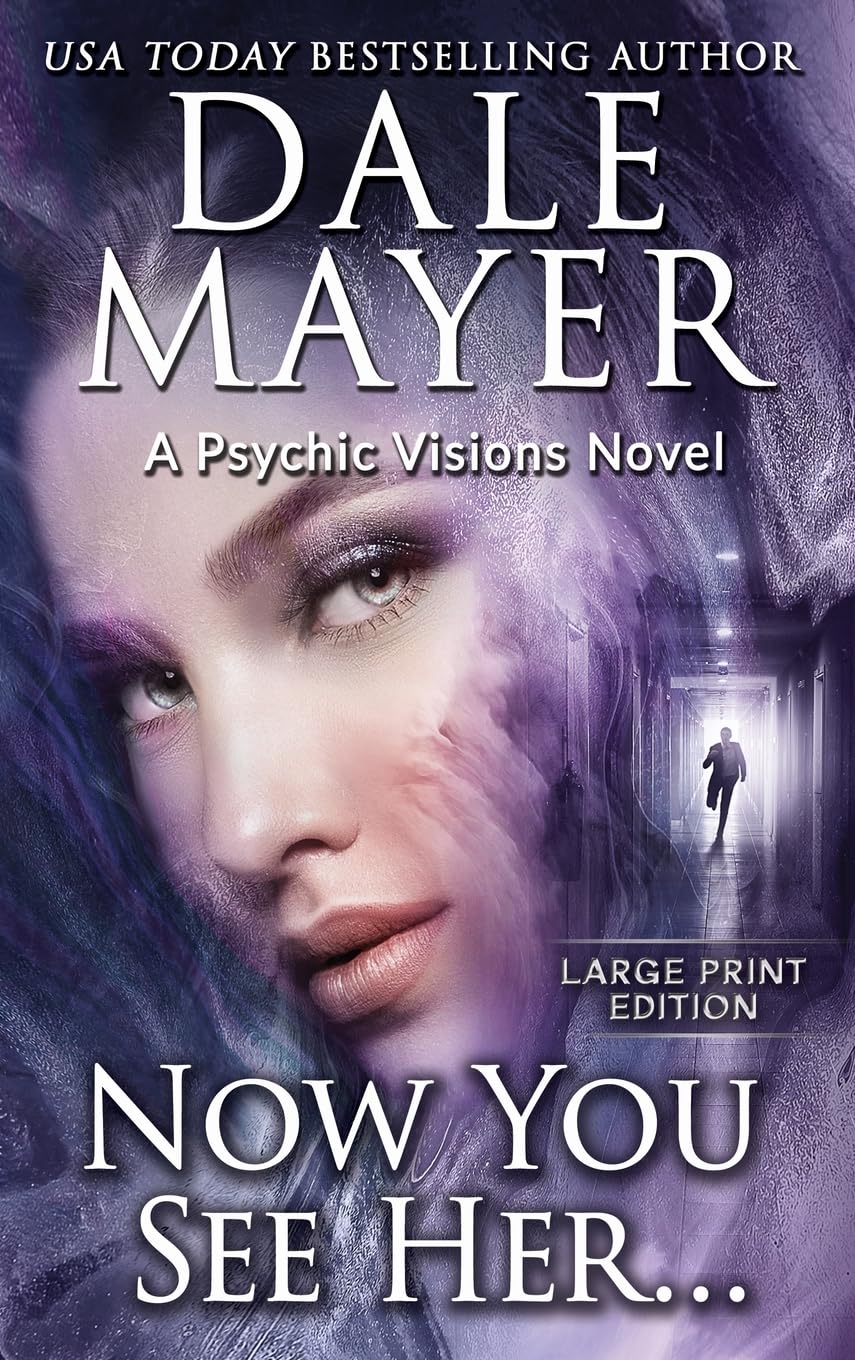 Now You See Her...: A Psychic Visions Novel (Psychic Visions (Large Print, Hardcover), Band 8)