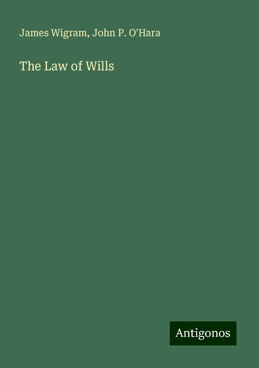 The Law of Wills