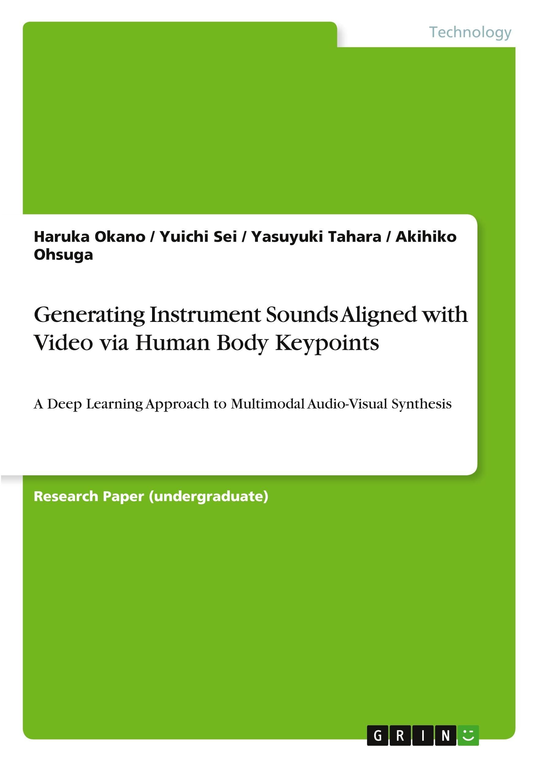 Generating Instrument Sounds Aligned with Video via Human Body Keypoints