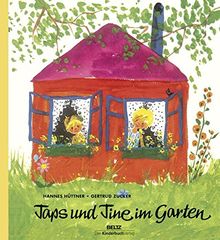 Taps und Tine im Garten