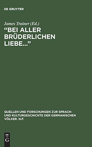 “Bei aller brüderlichen Liebe...”: The Letters of Sophie Tieck to her brother Friedrich (Quellen und Forschungen zur Sprach- und Kulturgeschichte der germanischen Völker. N.F., 97)
