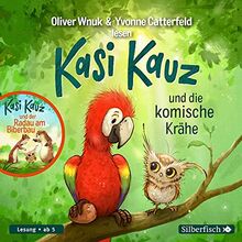 Kasi Kauz und die komische Krähe, Kasi Kauz und der Radau am Biberbau: 1 CD von Wnuk, Oliver | Buch | Zustand sehr gut
