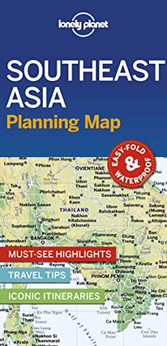 Lonely Planet Publications Southeast Asia Planning Map (Lonely Planet Planning Maps)